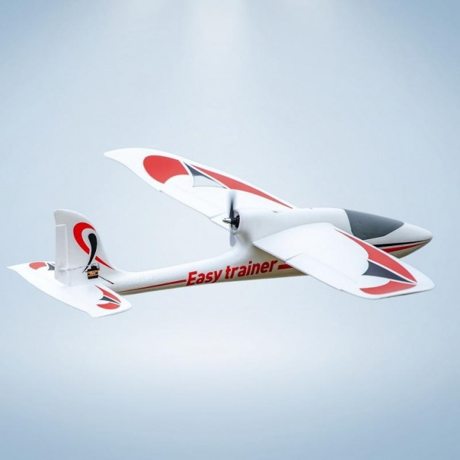 Avion Planeur de début Easy trainer 1280mm V2 kit PNP FMS R Models