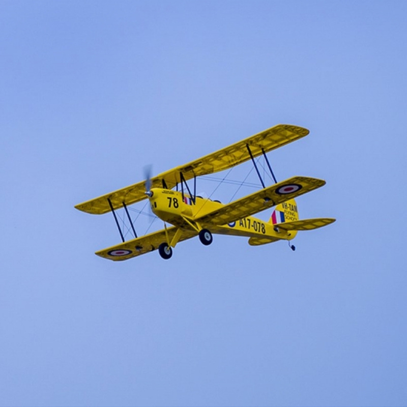 Maquette d'avion en Bois De Balsa - Tiger Moth, Kit De Modèle d