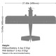 Avion UMX Turbo Timber Evolution BNF Basic with AS3X & SAFE de E-Flite