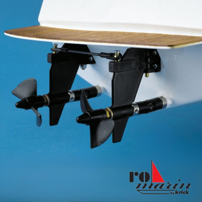 Transmission Z-Drive pour bateau RC - Romarin by Krick