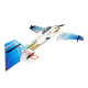 Avion indoor Edge 580 PRO Rouge / Bleu de RC Factory