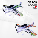 Avion Indoor CRACK YAK Superlite de RC Factory - Env: 80cm - LiPo 2-3S - Vert ou Orange