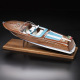 Bateau de sport Italien type Riva Aquarama de Krick