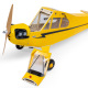 Avion J-3 Cub 10cc EP 82.5" PNP kit de Hangar 9