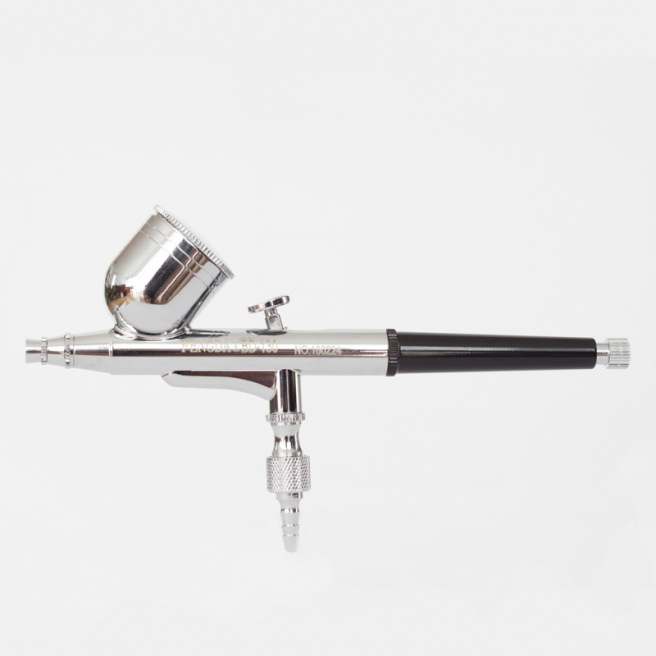 Pistolet á peinture Aérographe Fengda® BD-138 avec buse 0,5 mm : :  Bricolage