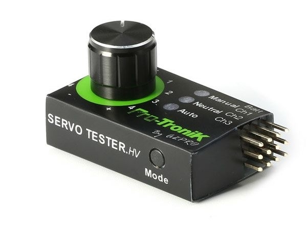 Testeurs servos - Testeur Servo manuel/automatique 3 sorties