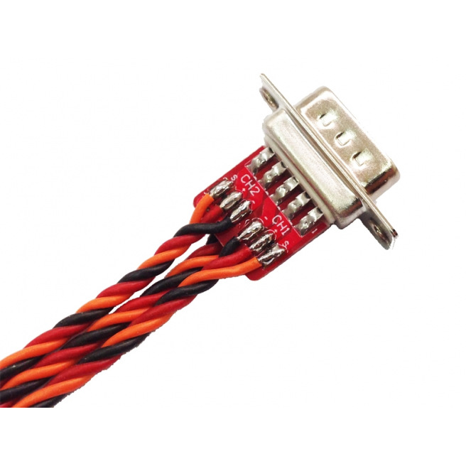 Connecteur d'ailes 9+2 broches (la paire) - Intermodel SAS